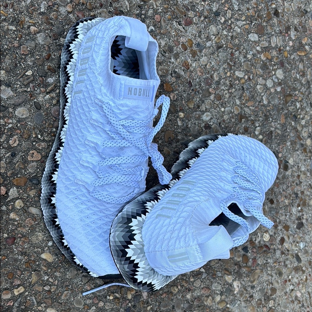 NOBULL White Knit Sneakers